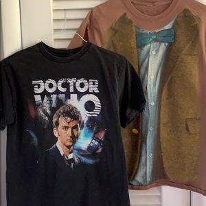 Set of 2 Dr. Who shirts